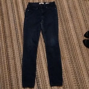 Straight leg skinny jeans